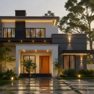 Bold Contrasts & Warm Welcomes: The Modern Executive Villa